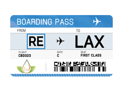 RE LAX CBD Coupon Code Logo