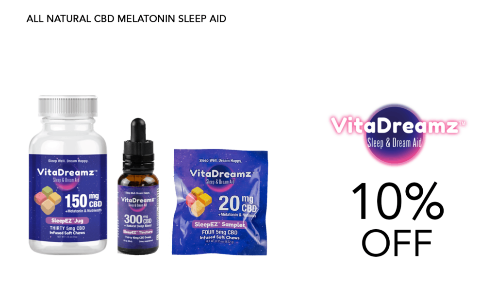 Vitadreamz Cbd Coupon Code Discount Website