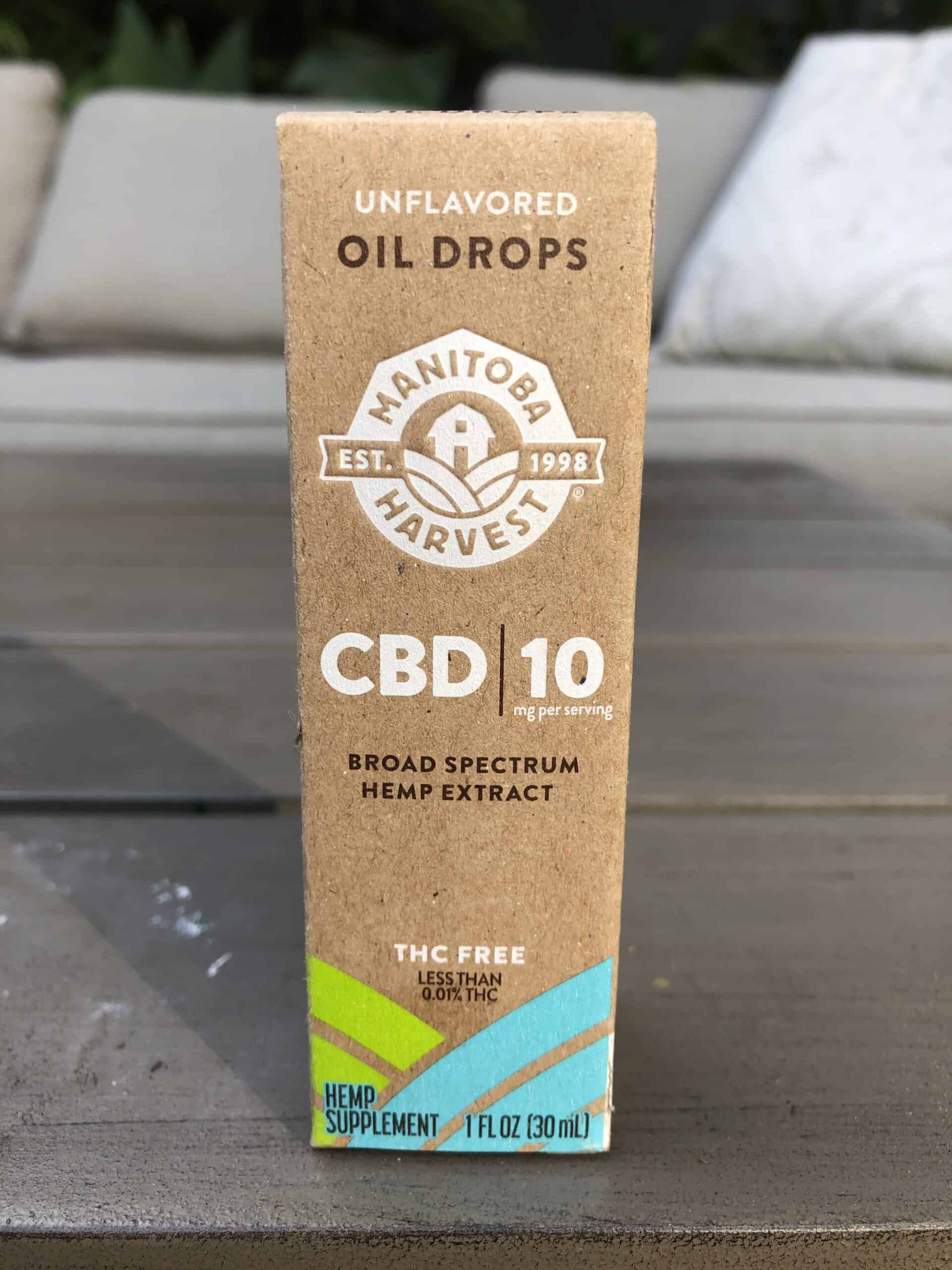 manitoba harvest unflavored cbd oil drops 300 mg save on cannabis review