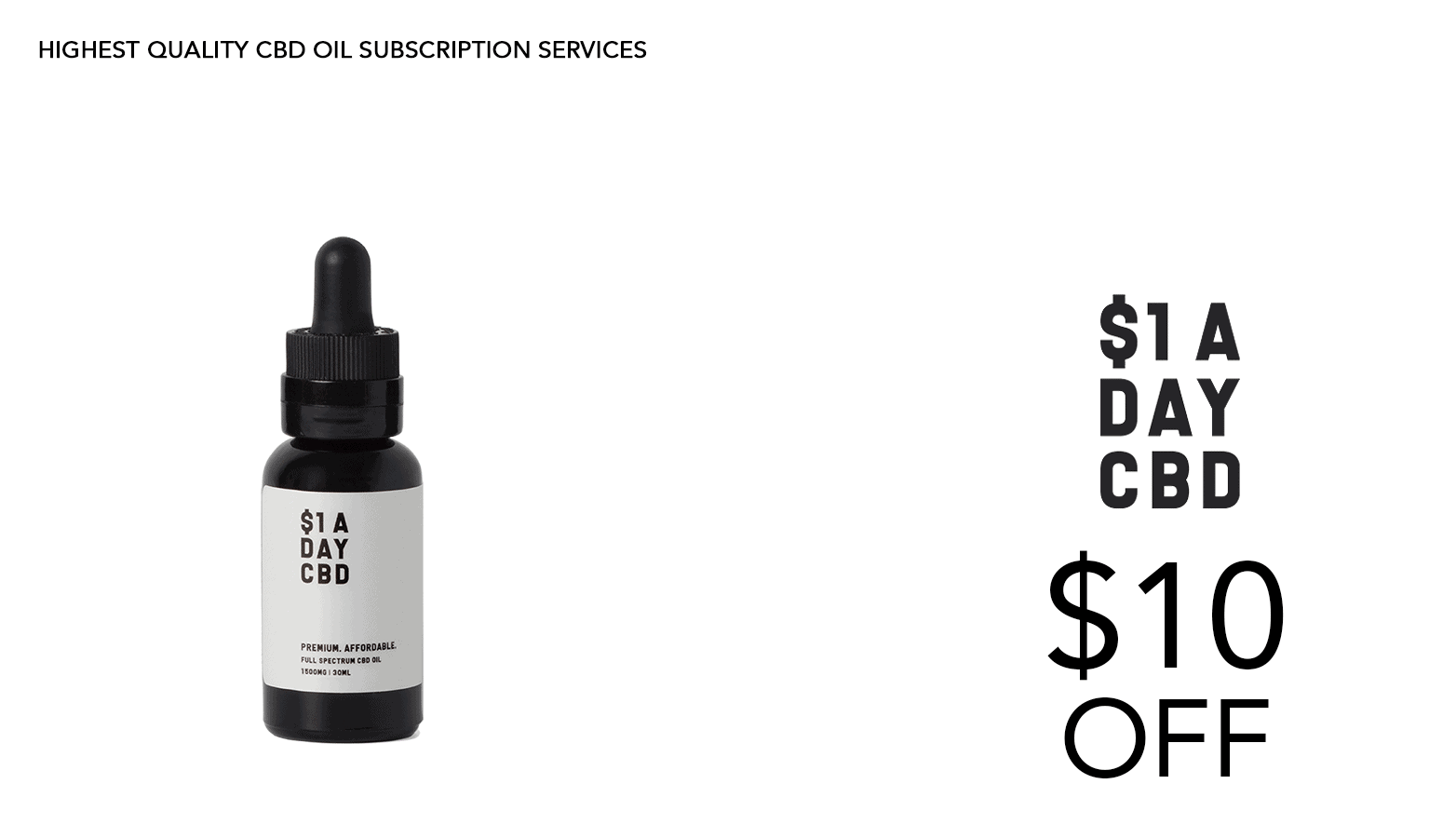 Dollar a Day CBD Coupon Code Discount Offer