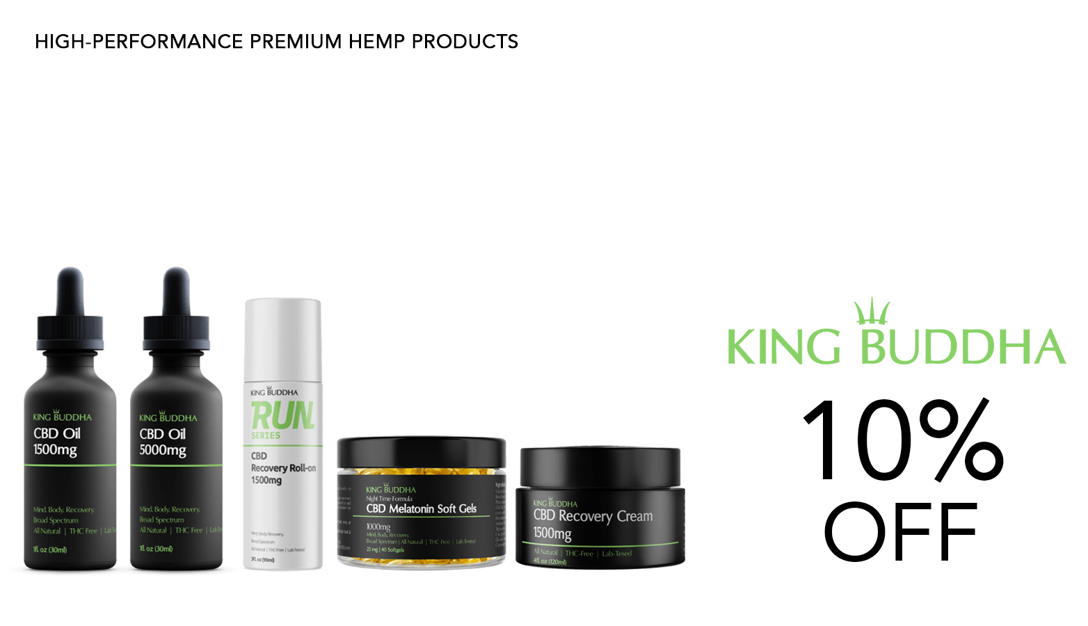 King Buddha CBD Coupon Code Offer Website