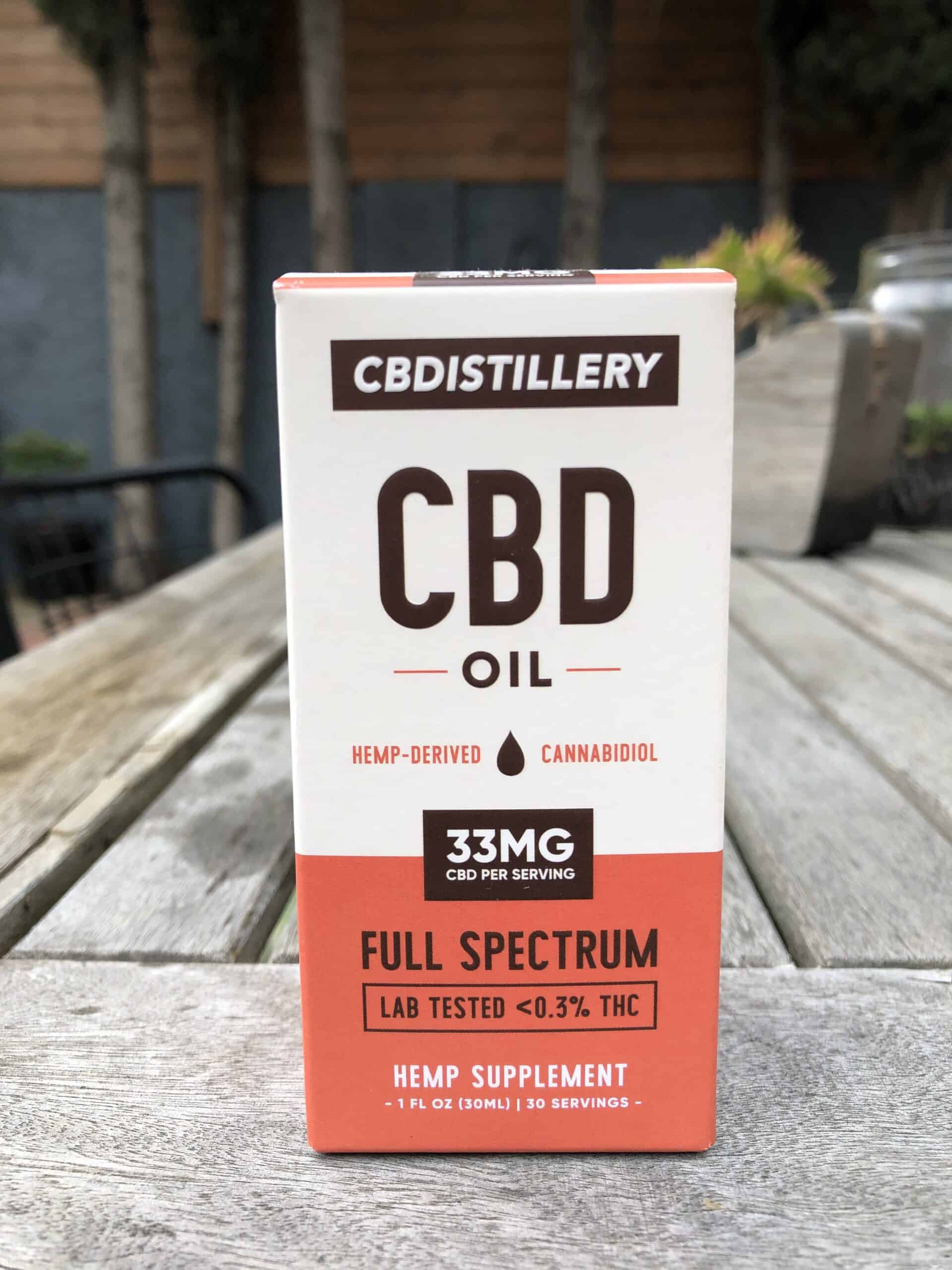 CBD Review: CBDistillery - 1,000mg Full Spectrum Tincture