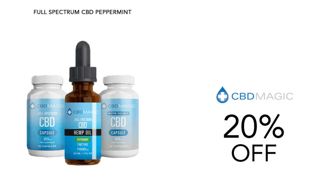 20% Off At Checkout Cbd Magic Coupon! Canada'S #1 Full Spectrum Cbd Online. 7 Cbd Magic Coupon Code Promo Discount