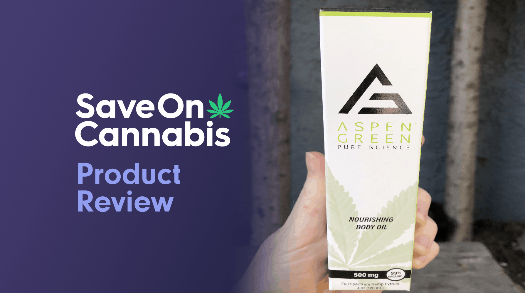 aspen green nourishing body oil review save on cannabis website