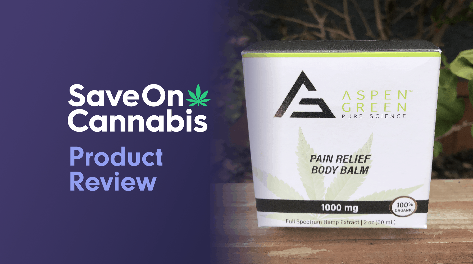 aspen green pain relief body balm save on cannabis review website
