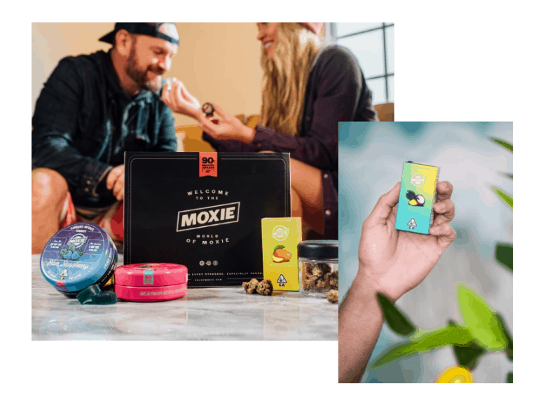 Moxie Cannabis Delivery CBD THC Coupons Experience Quality