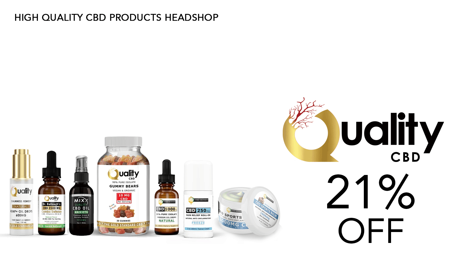 Quality CBD Coupon Code Offer Website
