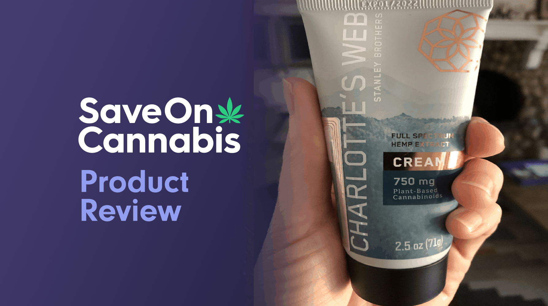 charlotte's web cream save on cannabis review website