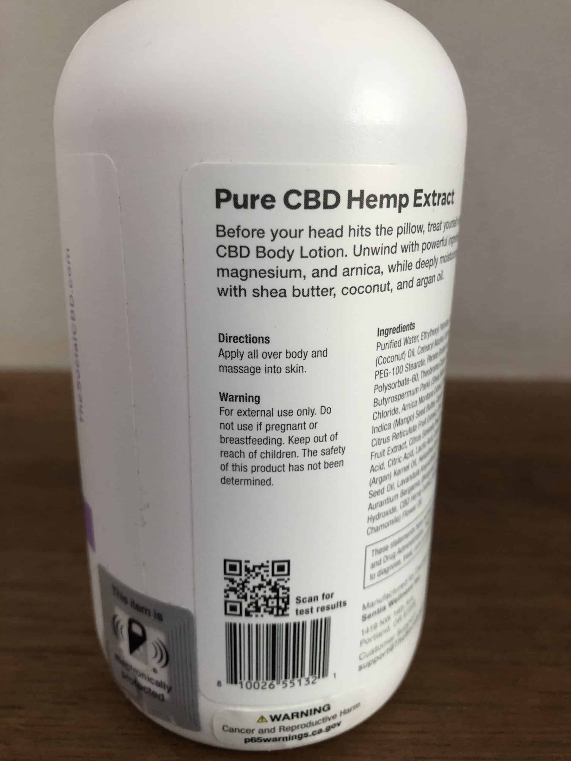 social cbd body lotion review save on cannabis testing process