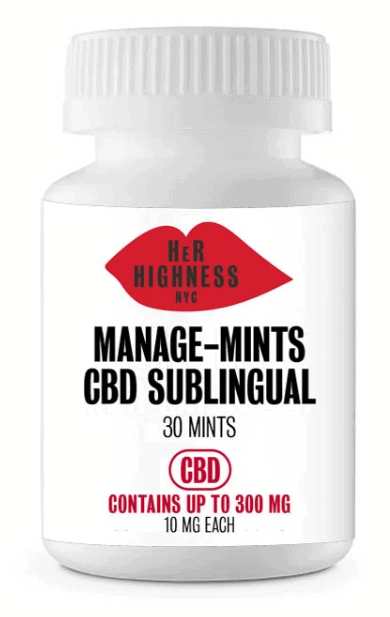Her Highness CBD Coupons Manage Mints Sublingual