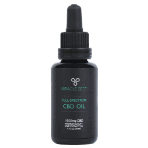 Miracle Seed Coupon CBD 1500 mg Ultra Concentrated 100% Organic CBD Oil