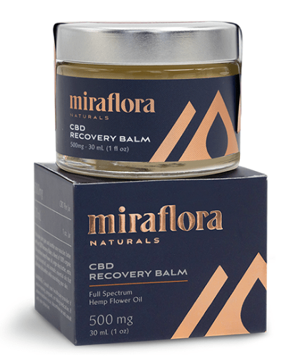 Miraflora Naturals CBD Coupons Recovery Balm