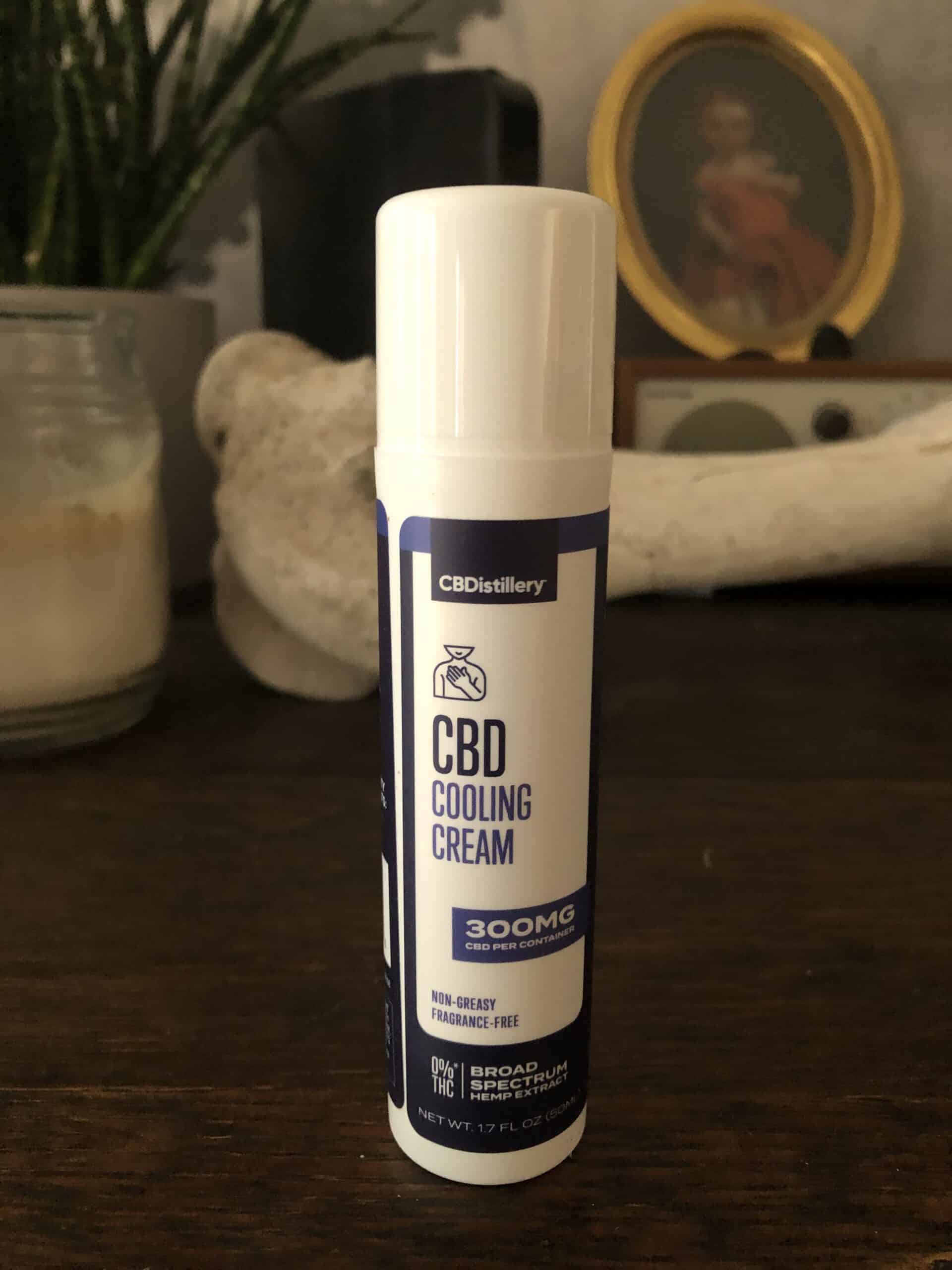 Cbdistillery CBD Cooling Cream Save On Cannabis Review Beauty Shot