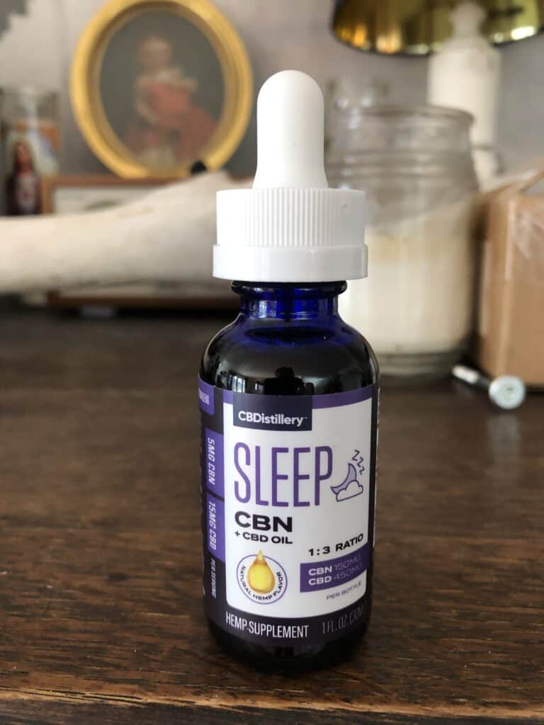 CBDistillery Review – Sleep CBN + CBD Oil - SOC