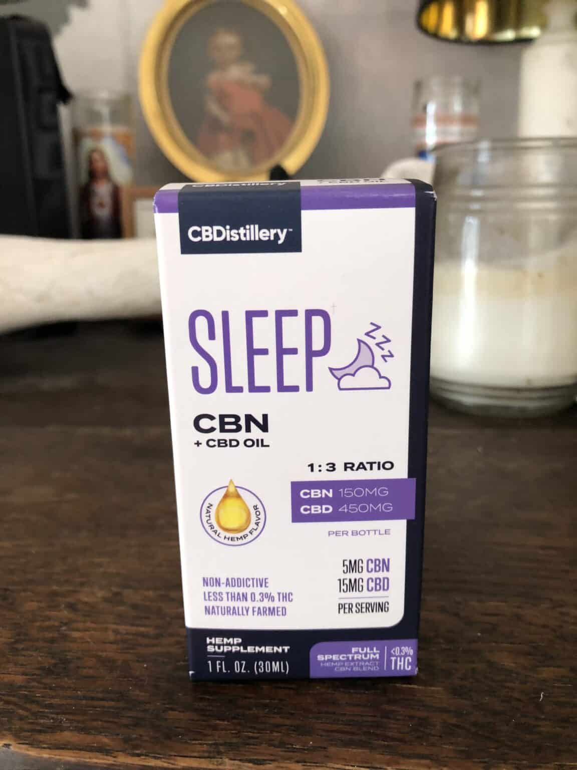 CBDistillery Review – Sleep CBN + CBD Oil - SOC