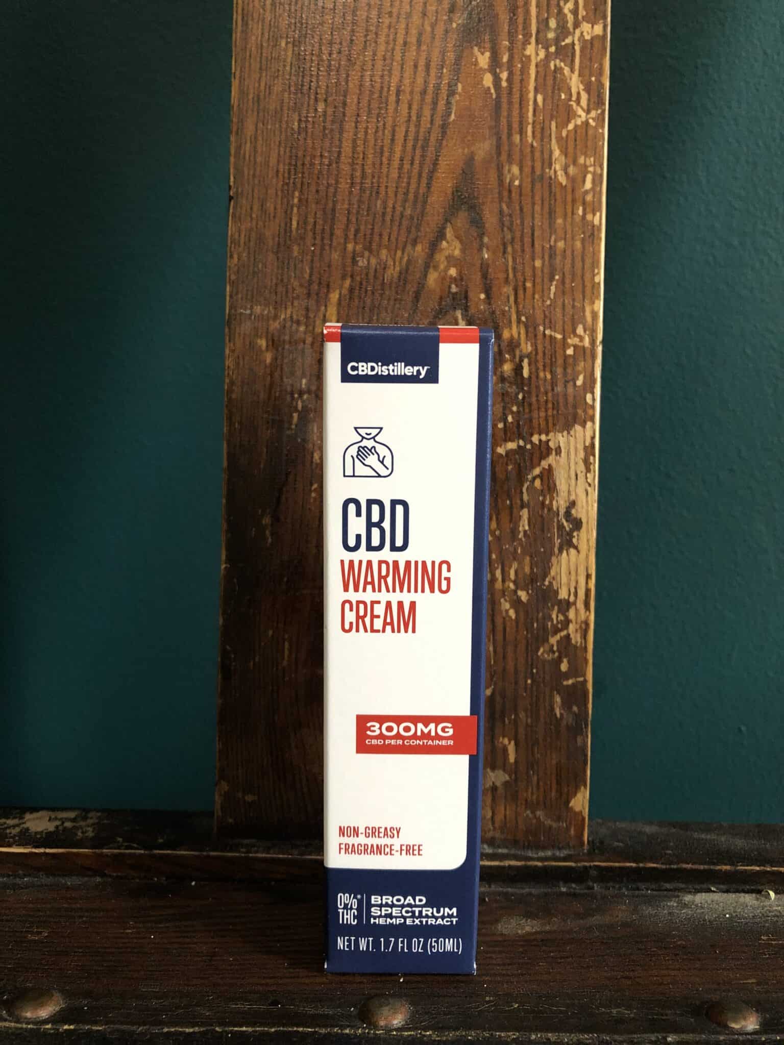 CBDistillery Review: CBD Warming Cream - SOC