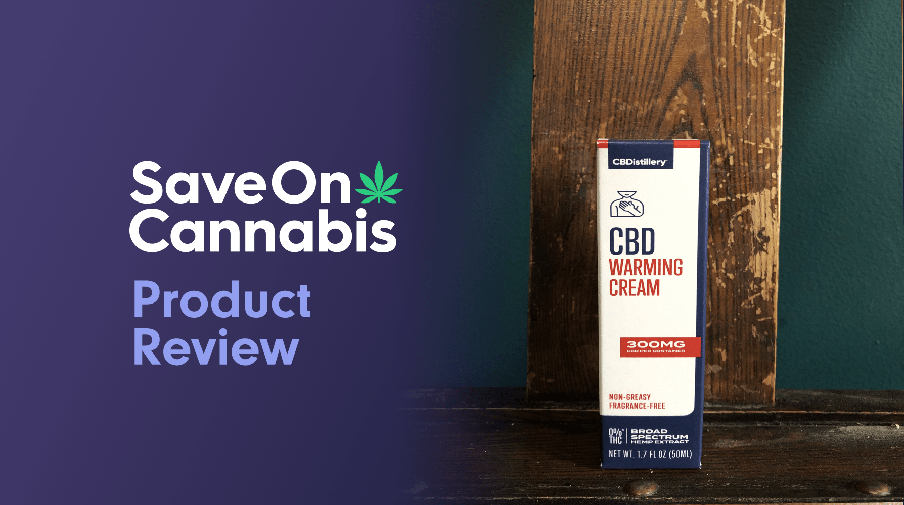 Cbdistillery Warming Cream Save On Cannabis Review Website