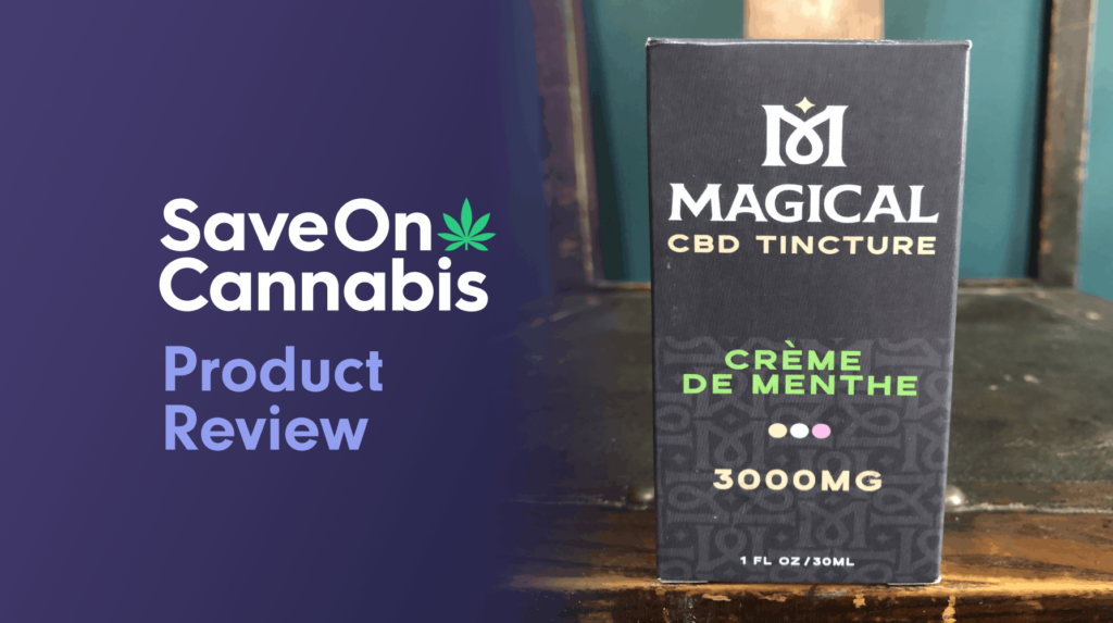 Magical Cbd Tincture Creme De Menthe 3000 Mg Review Save On Cannabis Website