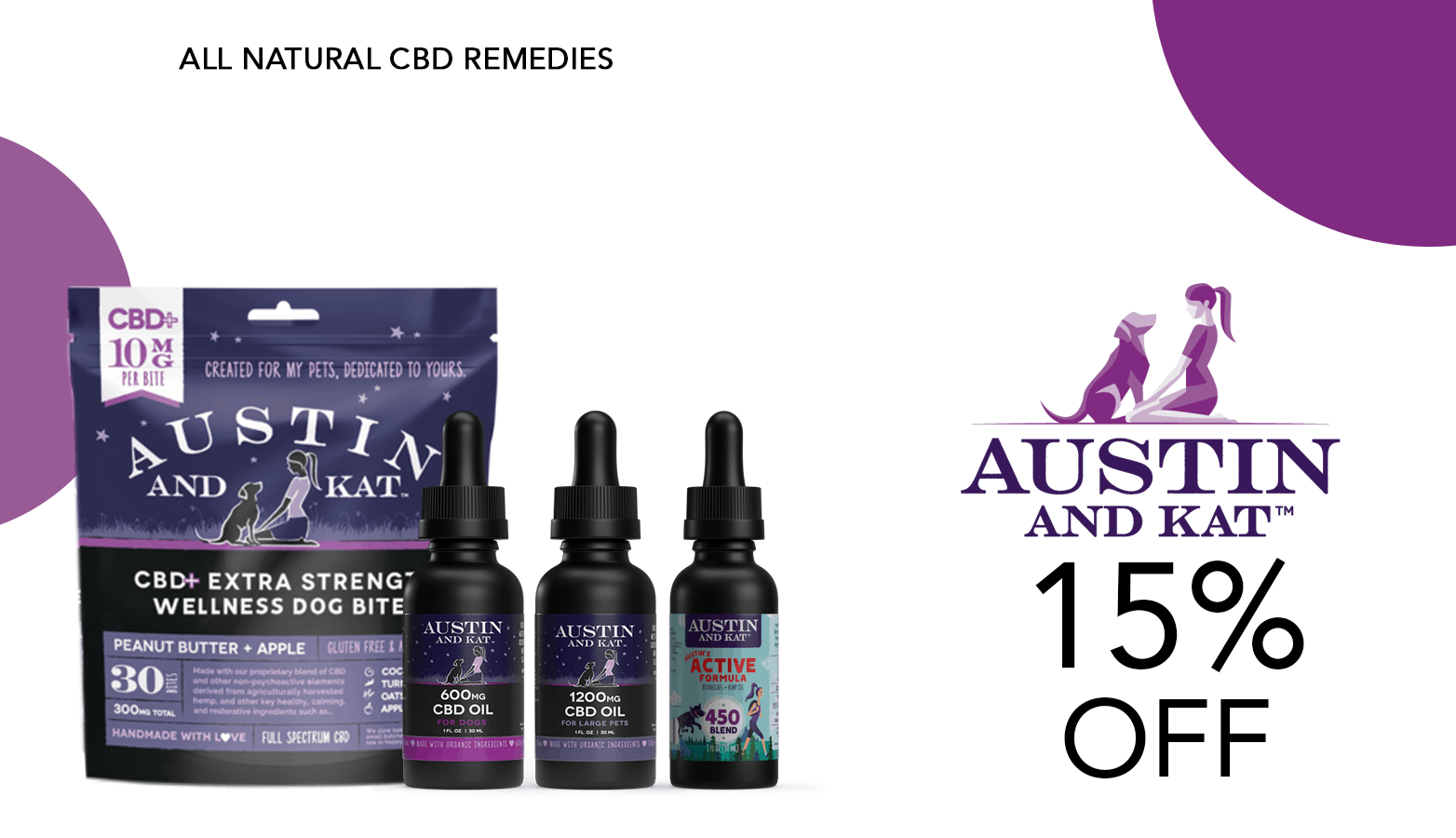 Austin And Kat CBD Pet Coupon Code Offer Website