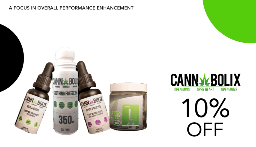 Cannabolix Cbd Coupon Code Offer Website