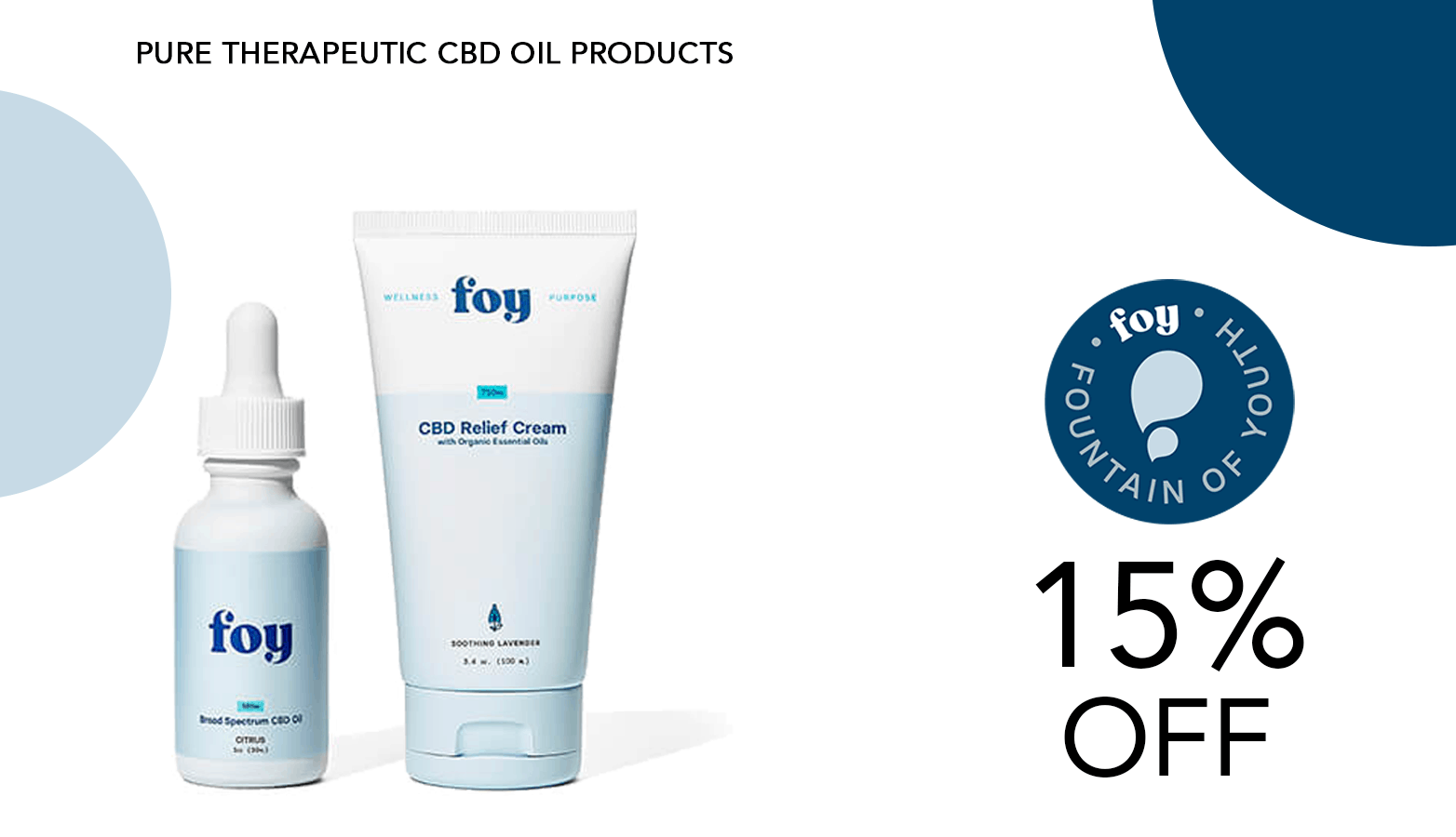 Foy CBD Coupon Code 15 Percent Offer Website
