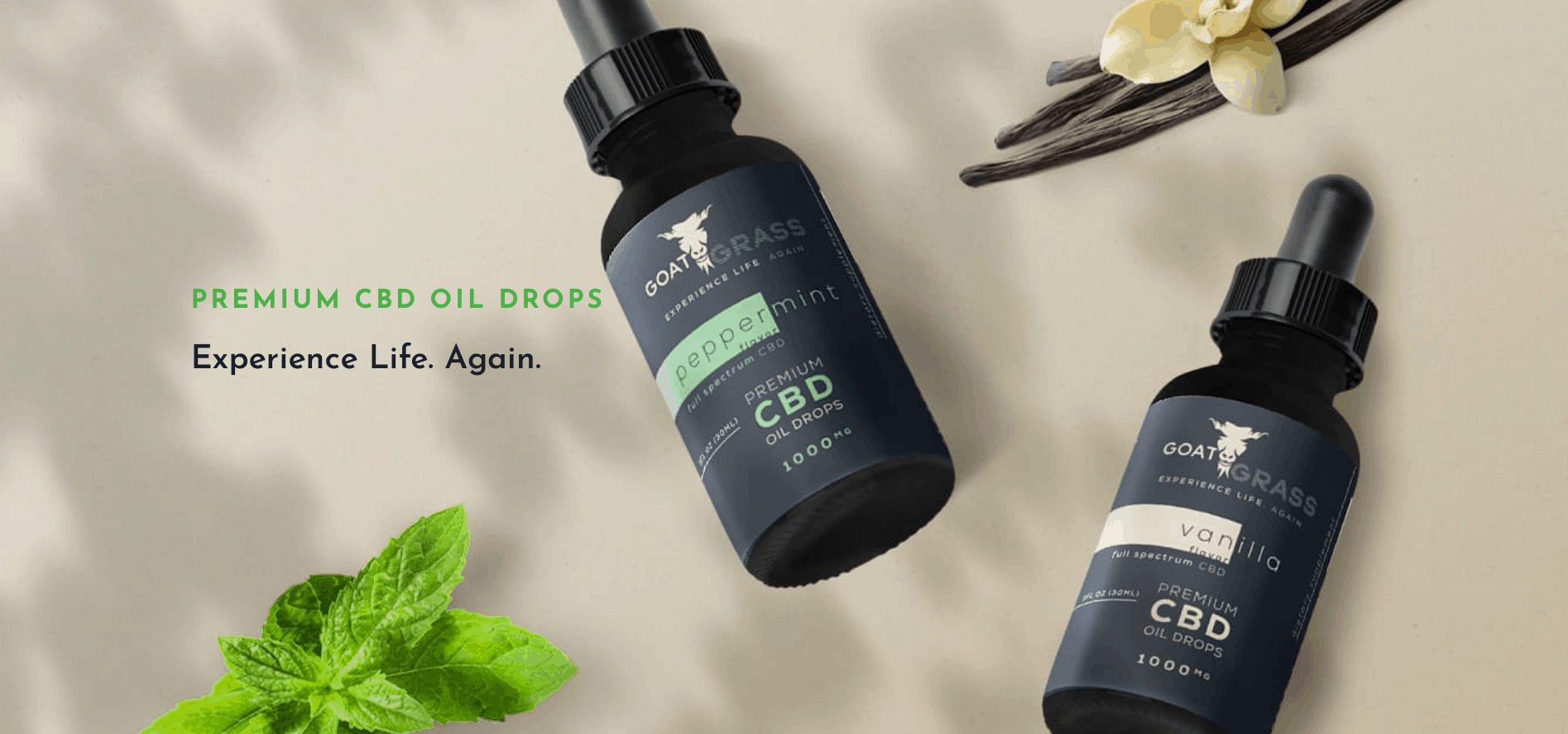 Goat Grass CBD Coupons Premium Products