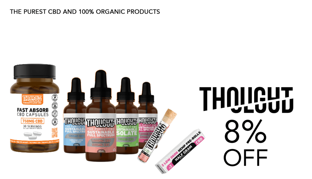 8% Thoughtcloud Promo Cbd