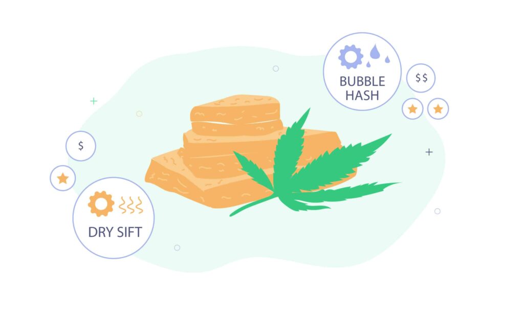 The Complete Guide To Dry Sift Vs Bubble Hash 1 Dry Sift Vs Bubble Hash