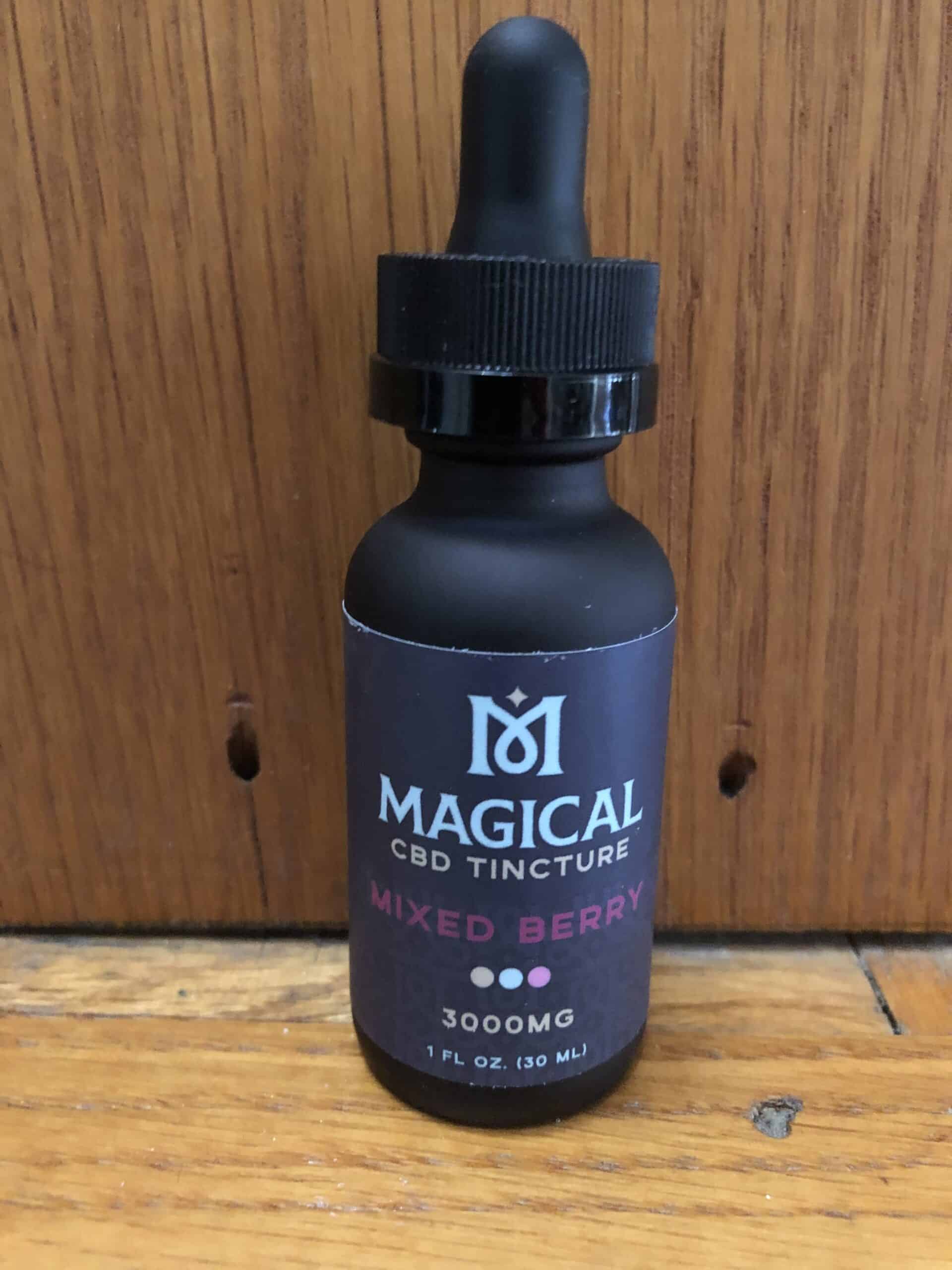 Magical CBD Tincture Mixed Berry 300 MG Save On Cannabis Review Beauty Shot