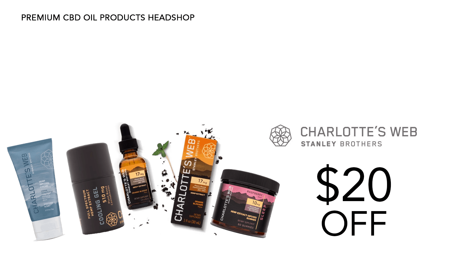 Charlotte's Web $20 OFF Discount