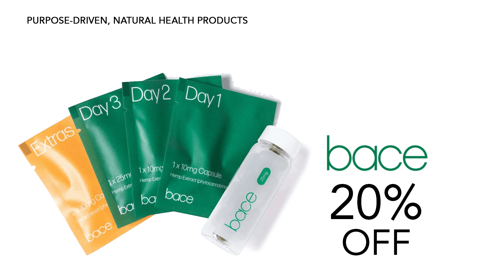 Bace Health CBD Coupon Code Offer Website