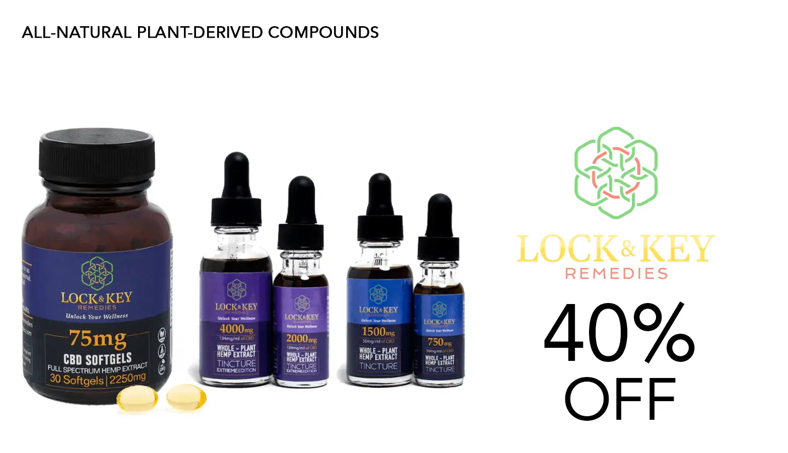 LocK and Key Remedies Inc CBD Coupon Code 40 Percent Offer Website