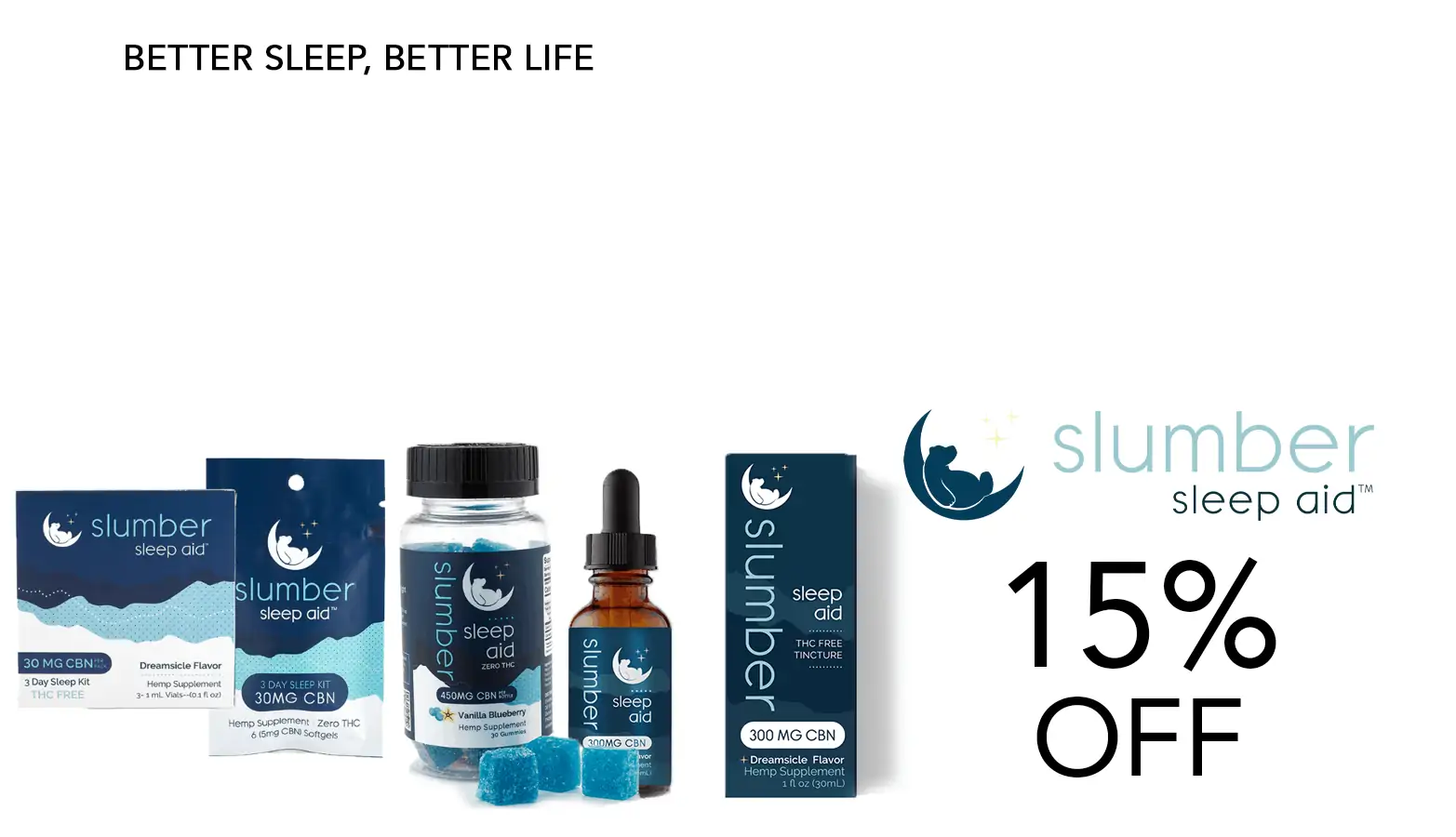 Slumber Sleep Aid CBN Coupon Code Offer Website
