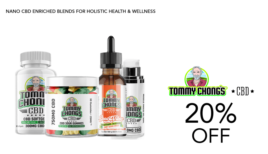 Get Tommy Chong’s CBD Coupons & Discounts Verified Savings