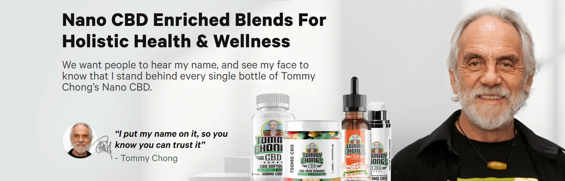 Tommy Chong CBD Coupon Code Get Better Health