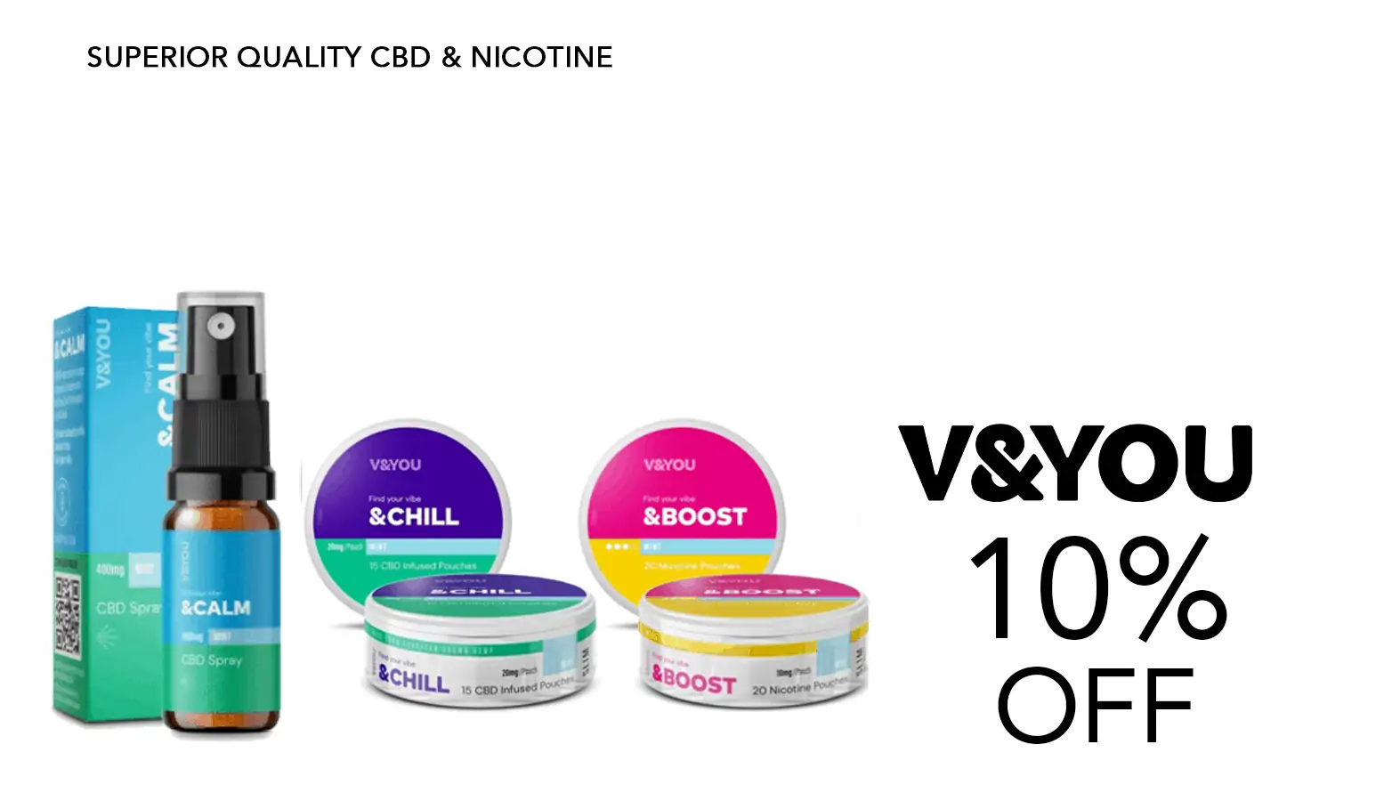 V&YOU CBD Coupon Code Offer Website