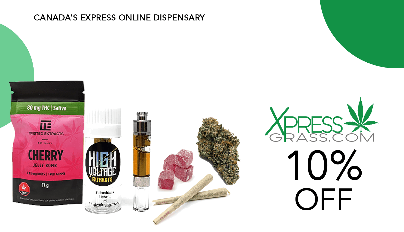Xpress CBD Coupon Code Offer Website