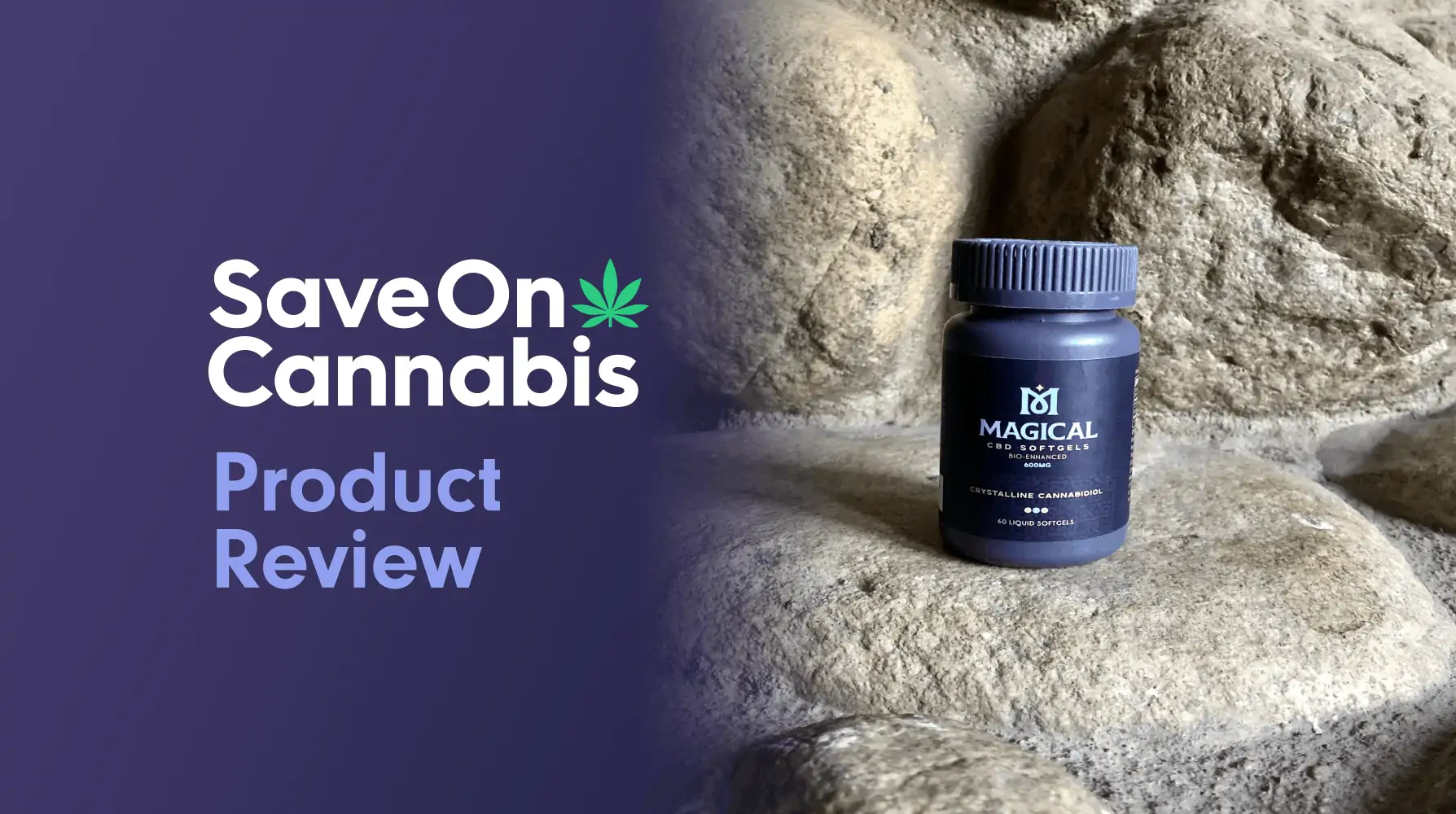 Magical CBD Softgels 600mg Save On Cannabis Review Website