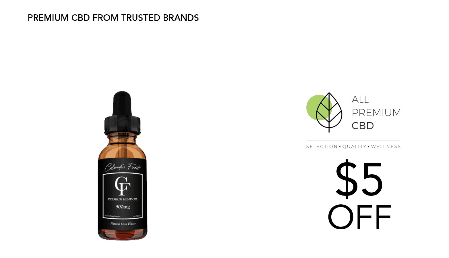 Colorado's Finest CBD Coupon Code Offer Website