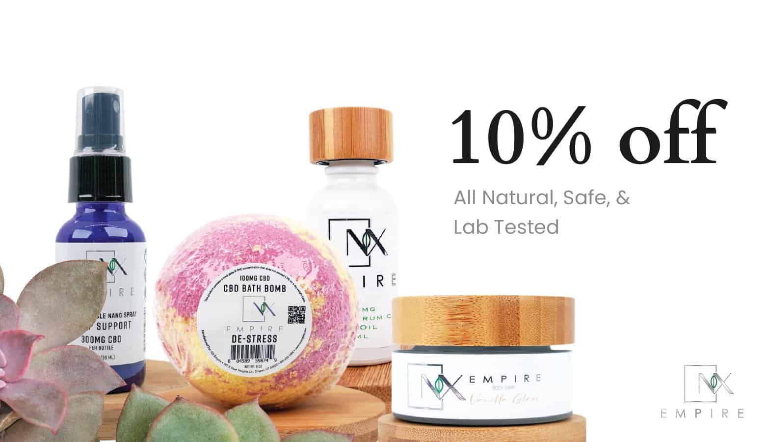 NX Empire CBD Coupon Code Offer Website
