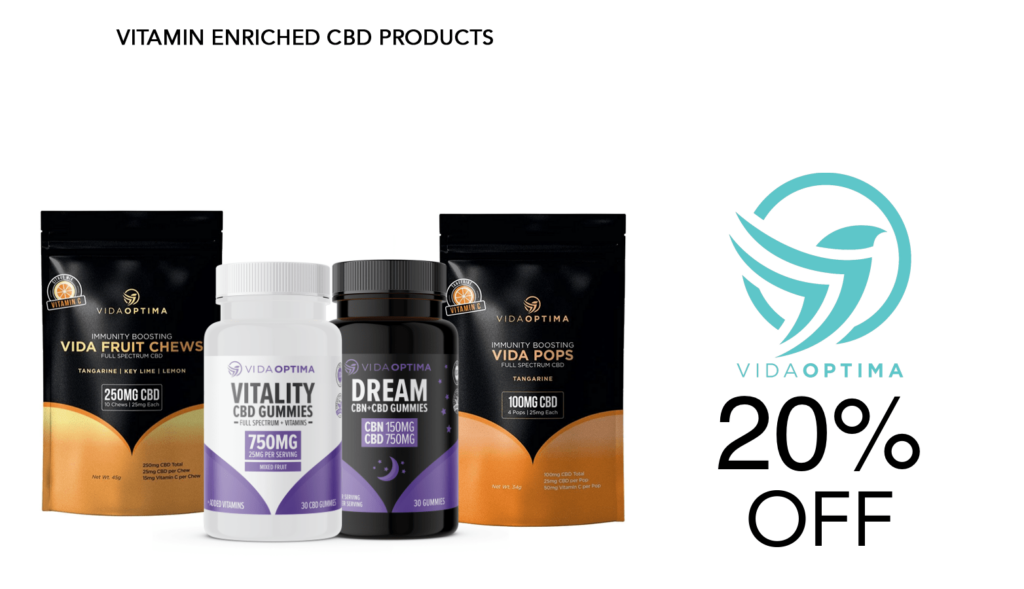 Vida Optima Vitality Gummies Review Save On Cannabis
