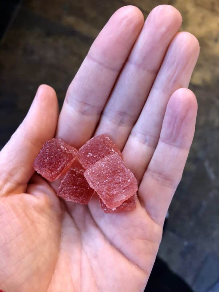 CBDistillery Relax Gummies Tropical Fruit Save On Cannabis Review Testing Process