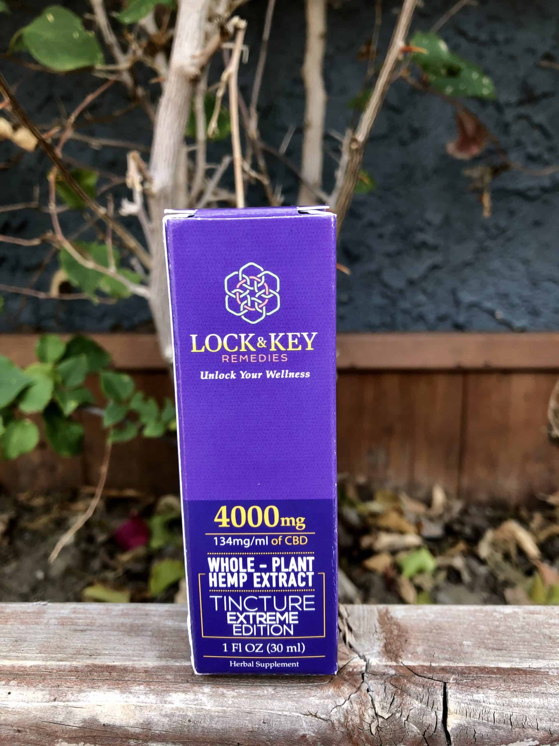 Lock & Key Remedies Extreme Formulation Tincture 4000 Mg Save On Cannabis Review 