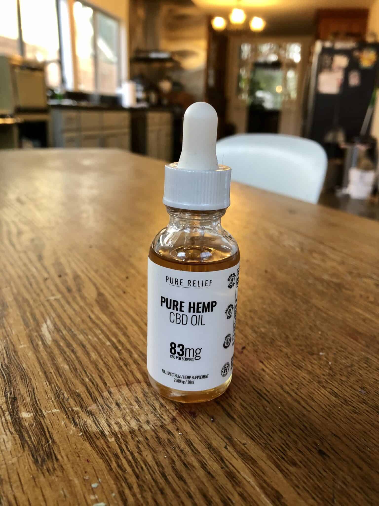 Pure Relief: Full Spectrum CBD Oil 2,500 Mg Review - SOC