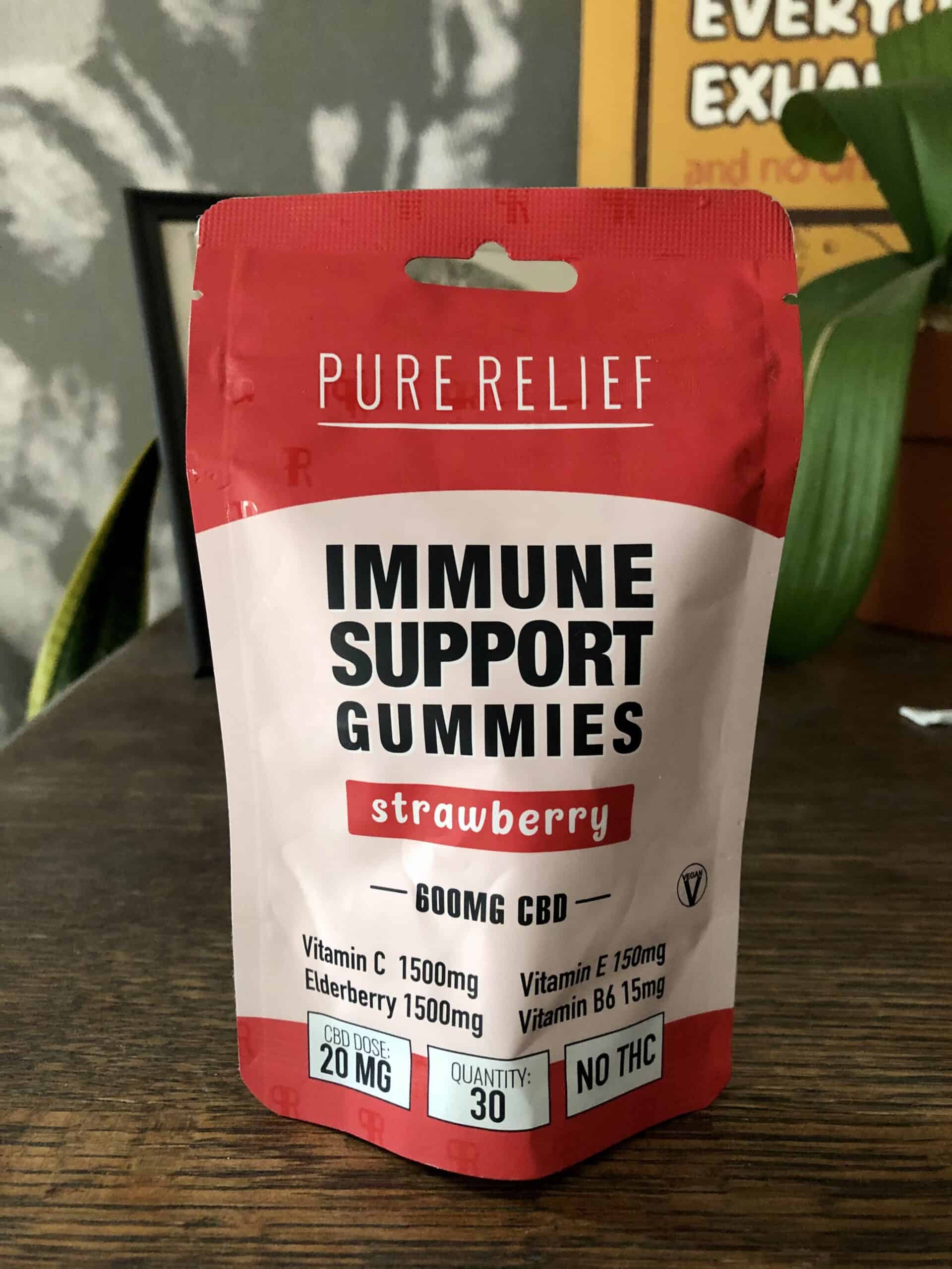 Pure Relief Immune Support Gummies Save On Cannabis Review 