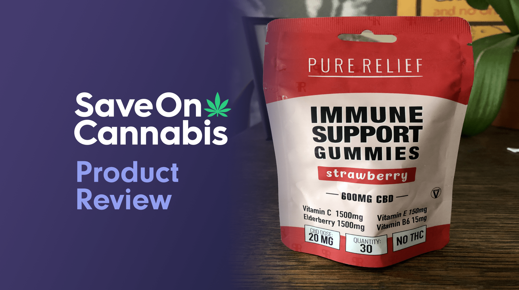Pure Relief Immune Support Gummies Save On Cannabis Review Website