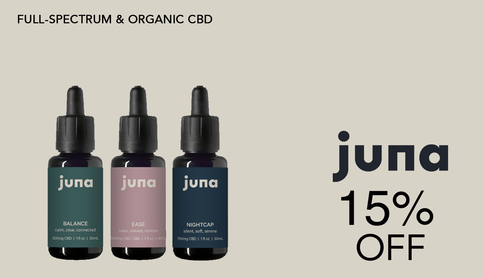 Save with Juna Discounts