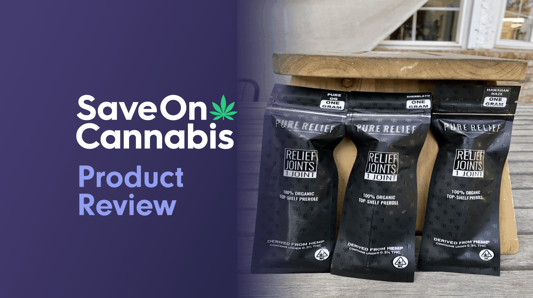 Pure Relief Pre Rolled Joints Save On Cannabis Review Website