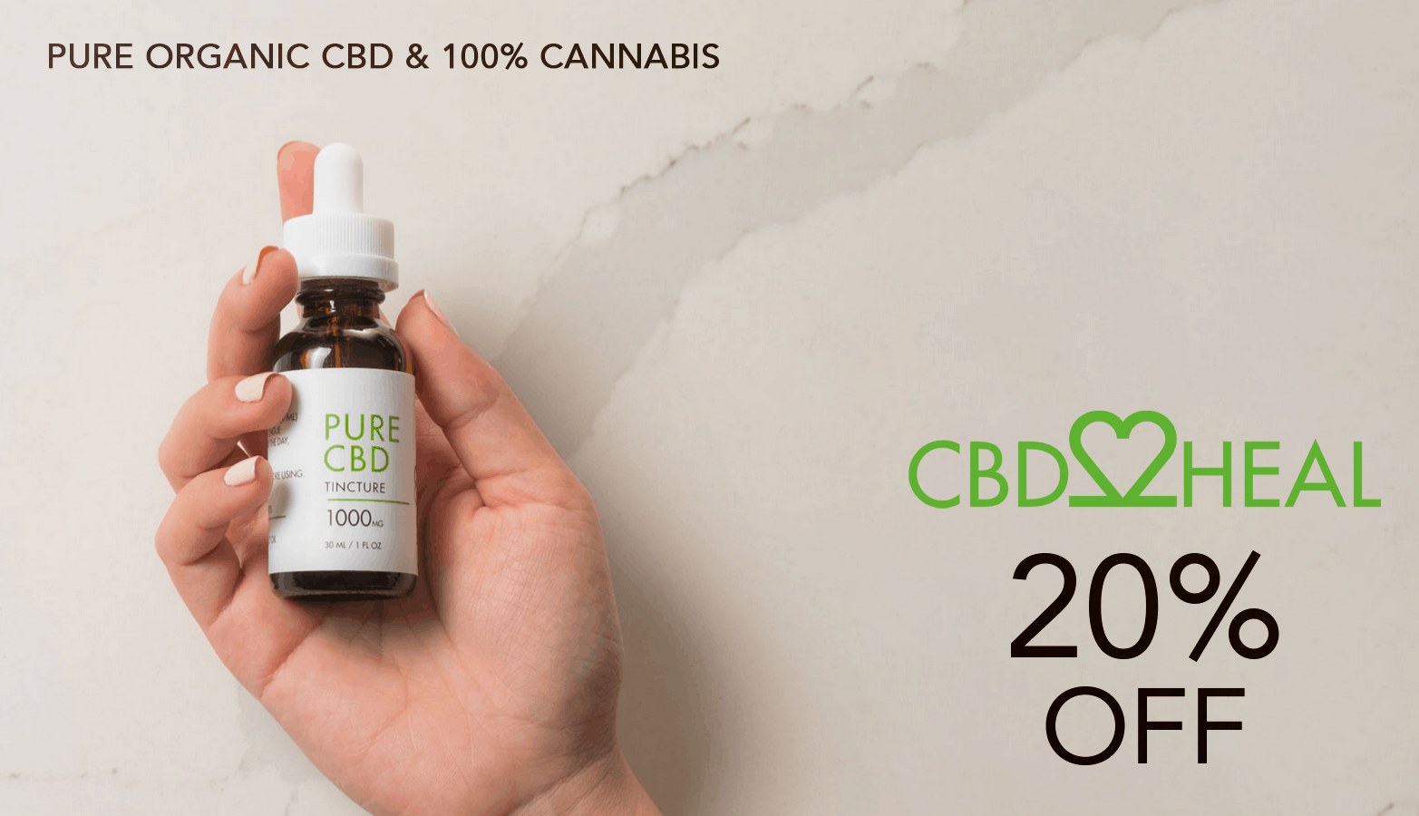 CBD2HEAL CBD Coupon Code Offer Website