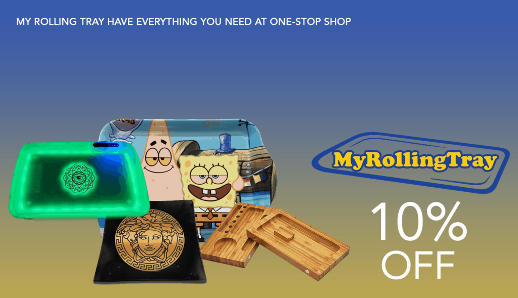 My Rolling Tray Cannabis Accessories Coupons Offer Website